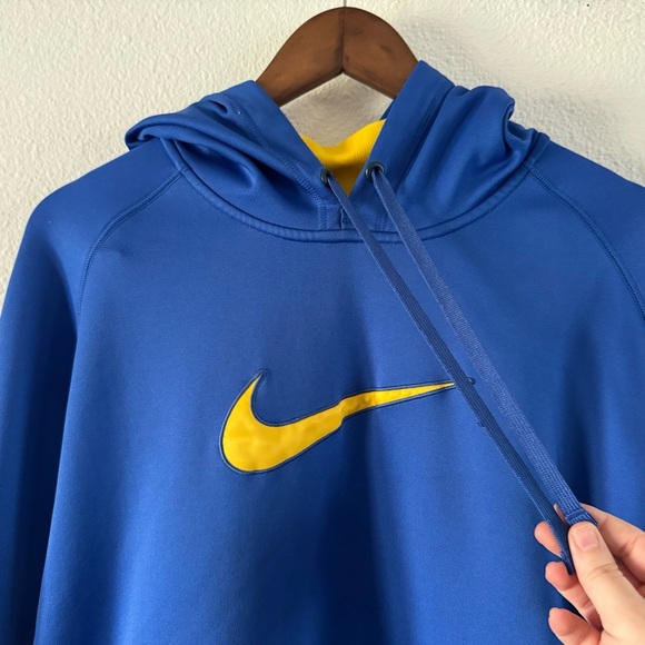 Nike Vintage ThermaFit Hoodie Y2K Streetwear XXL Athleisure - Picture 3 of 12